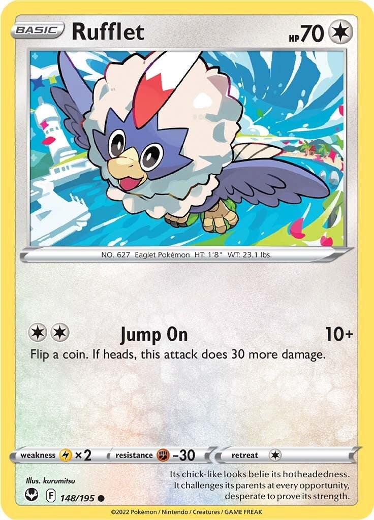 Rufflet #148 Pokemon Silver Tempest