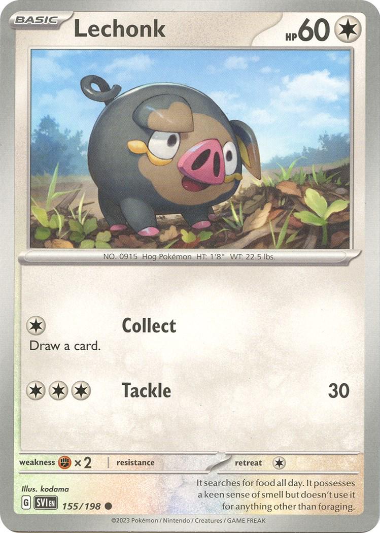 Lechonk #155 Pokemon Scarlet & Violet