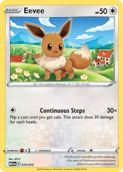 Eevee #13 Pokemon McDonalds 2024