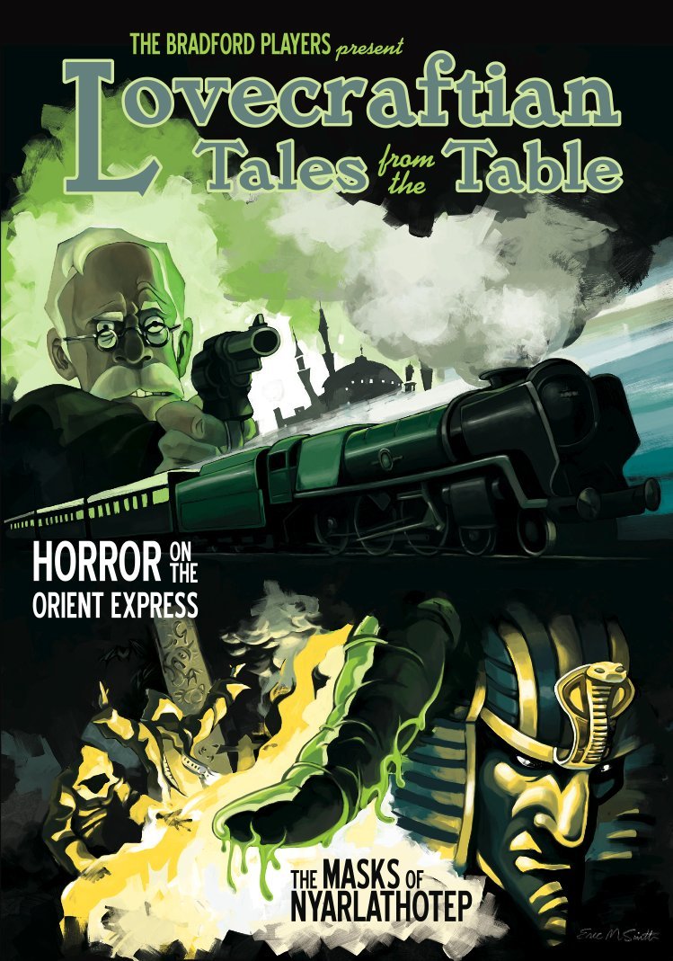 Lovecraftian Tales from the Table: Horror on the Orient Express & The Masks of Nyarlathotep DVD