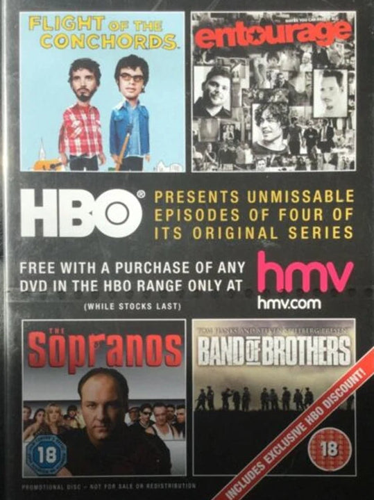HBO Presents Unmissable Episodes Of Four Shows Promo DVD (2008)