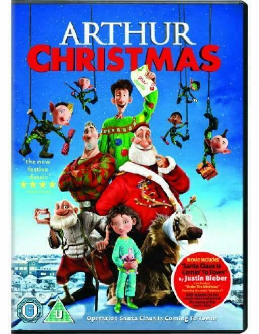 Arthur Christmas DVD (2012)