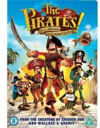 The Pirates! In an Adventure with Scientist's DVD