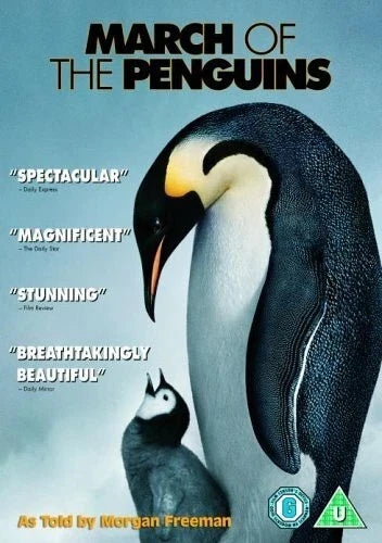March of the Penguins DVD (2006) Morgan Freeman